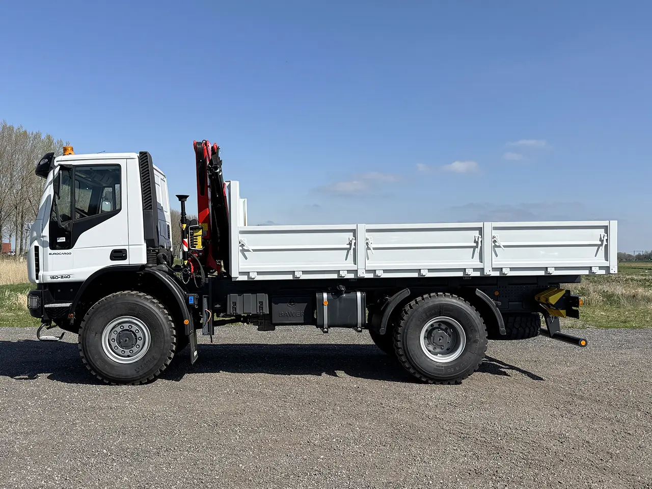 Iveco Eurocargo ML150E24WS Fassi F65B.1.24 Camion grue 4x4 7