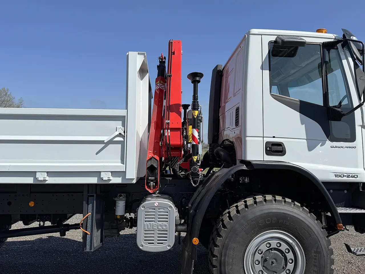Iveco Eurocargo ML150E24WS Fassi F65B.1.24 Camion grue 4x4 11