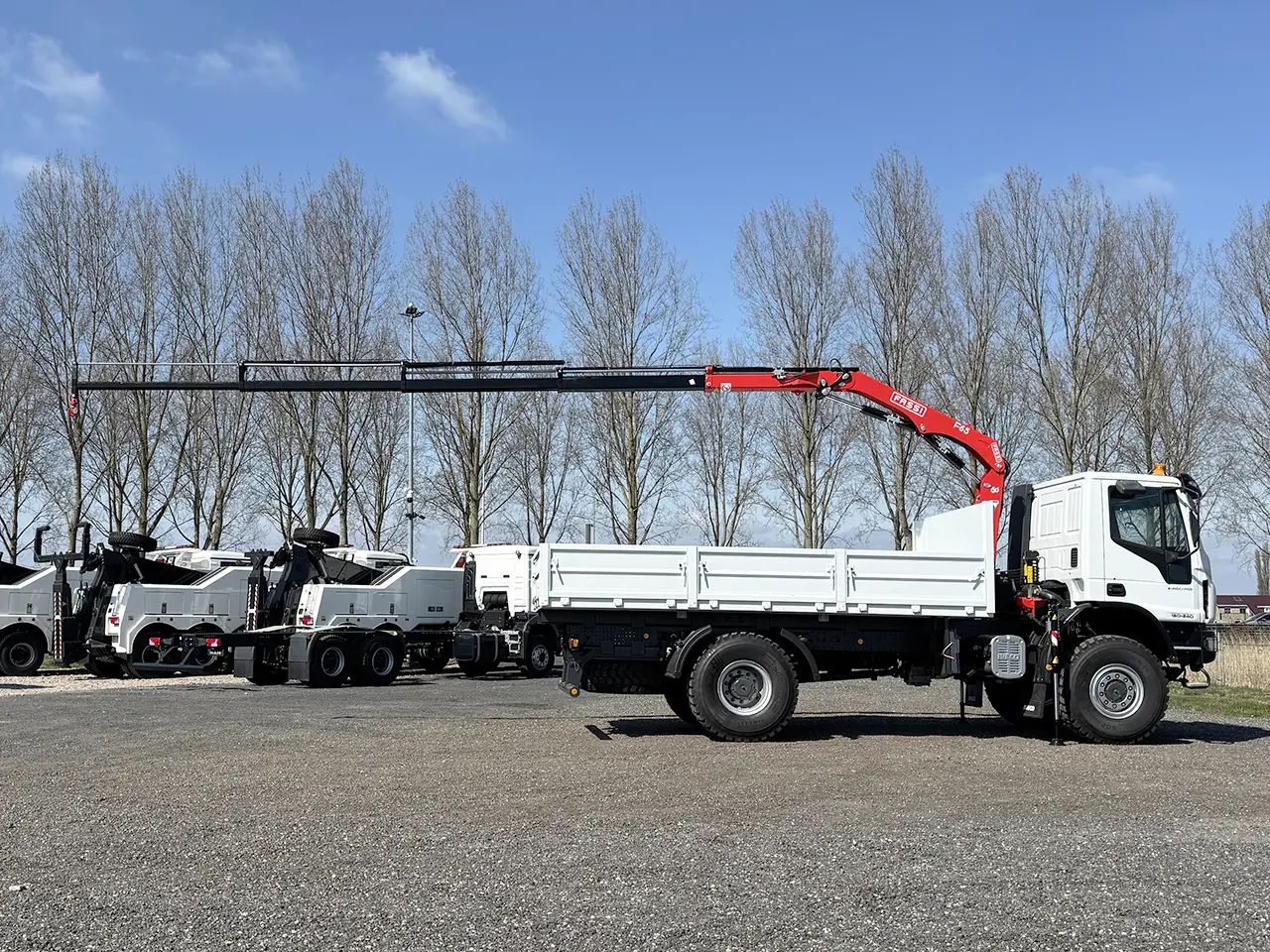 Iveco Eurocargo ML150E24WS Fassi F65B.1.24 Camion grue 4x4 14