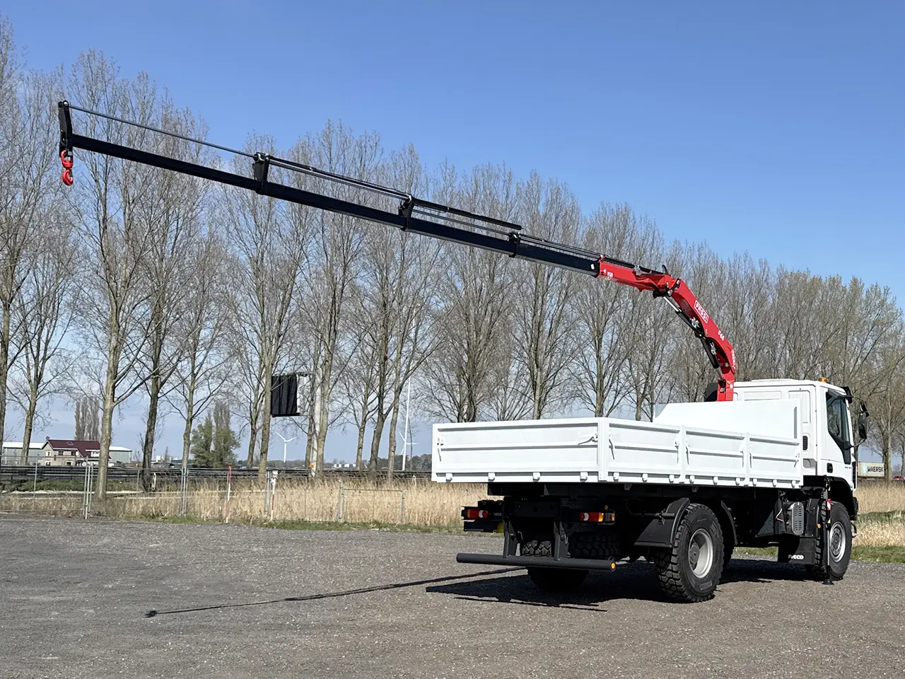 Iveco Eurocargo ML150E24WS Fassi F65B.1.24 Camion grue 4x4 15
