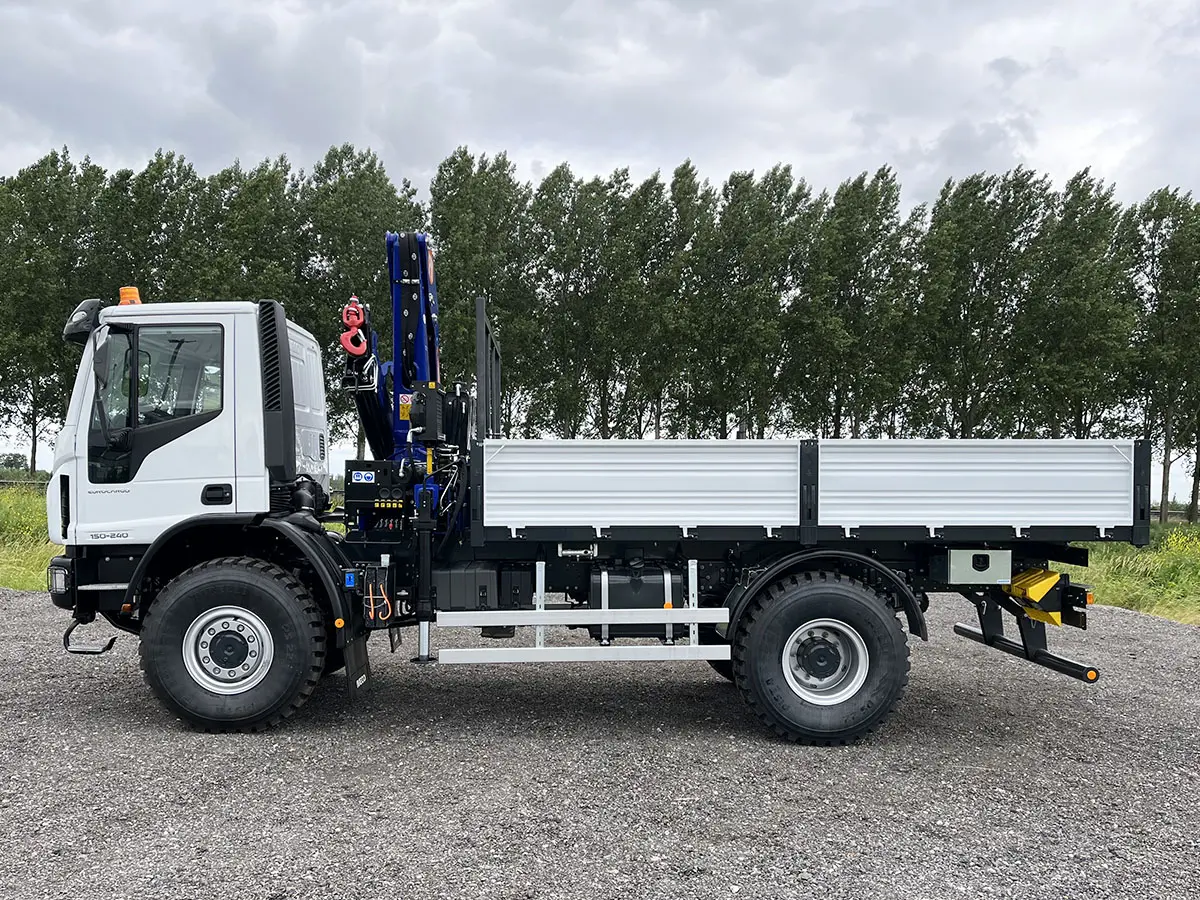 Iveco Eurocargo ML150E24WS PM15522 Crane Truck 4x4