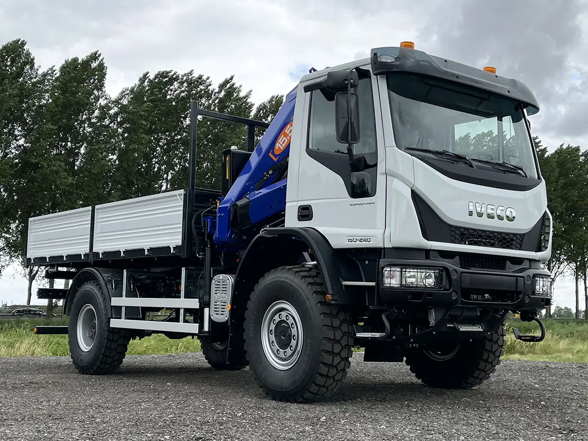 Iveco Eurocargo ML150E24WS PM15522 4x4 Crane Truck 4