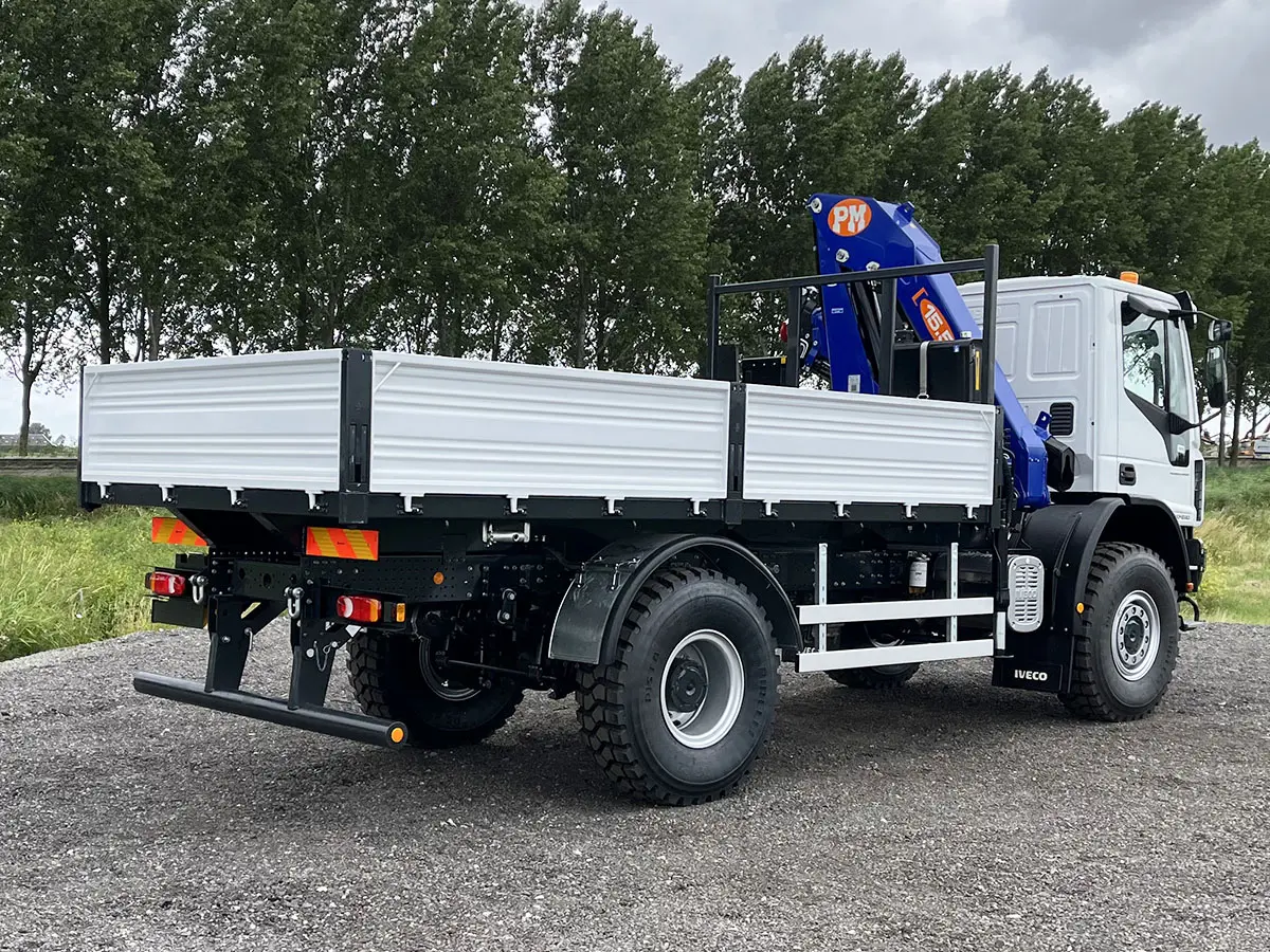 Iveco Eurocargo ML150E24WS PM15522 4x4 Crane Truck 6