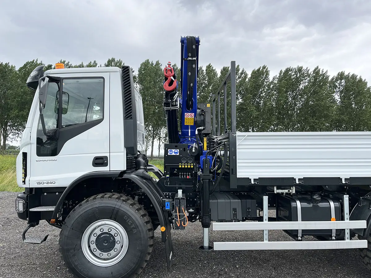 Iveco Eurocargo ML150E24WS PM15522 4x4 Crane Truck 11