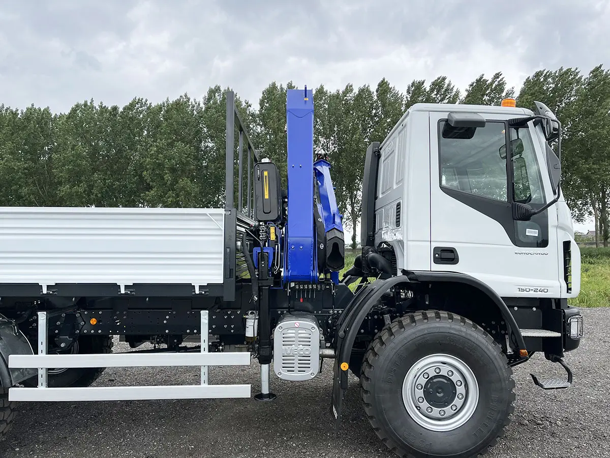 Iveco Eurocargo ML150E24WS PM15522 4x4 Crane Truck 13