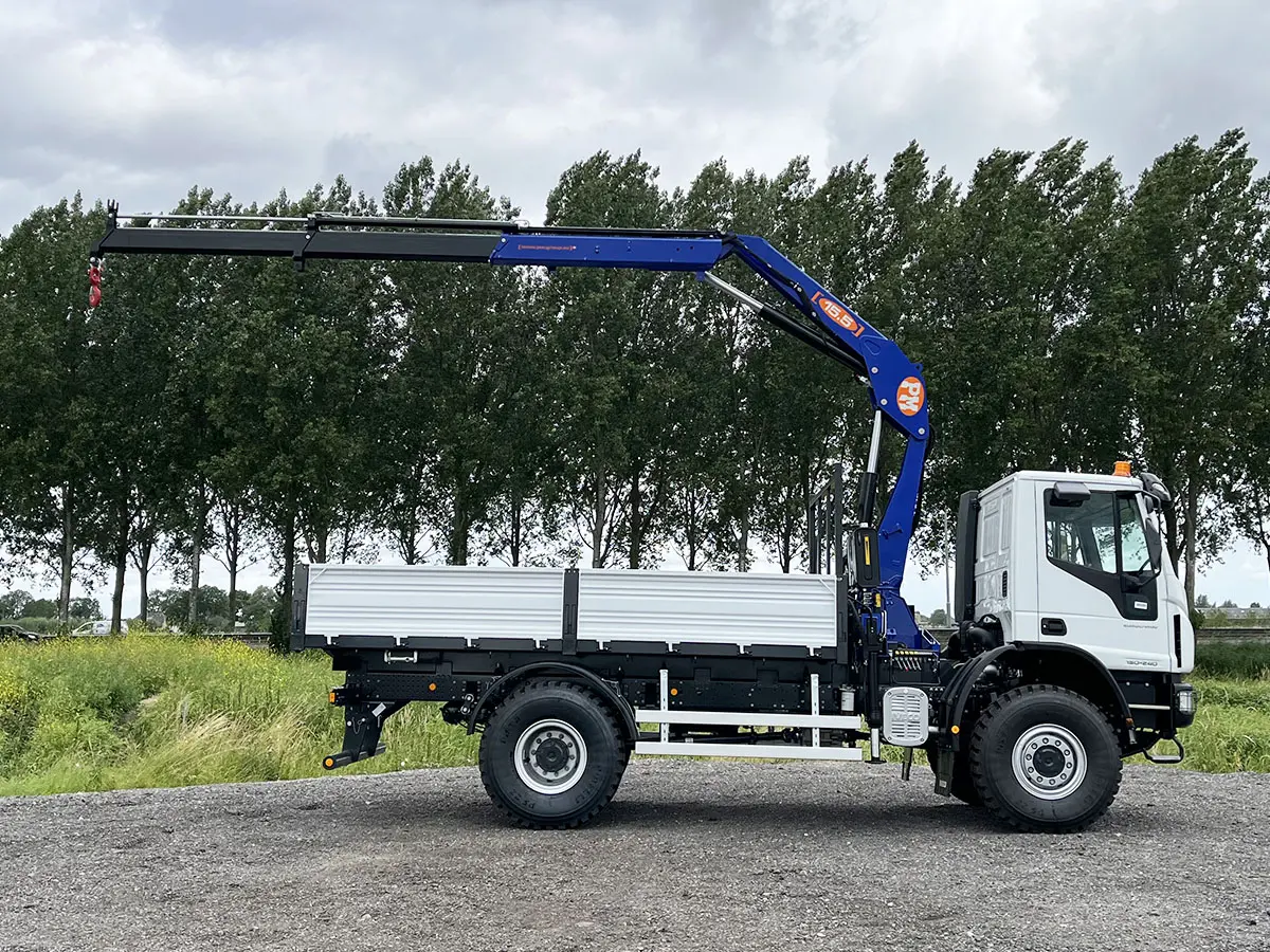 Iveco Eurocargo ML150E24WS PM15522 4x4 Crane Truck 17