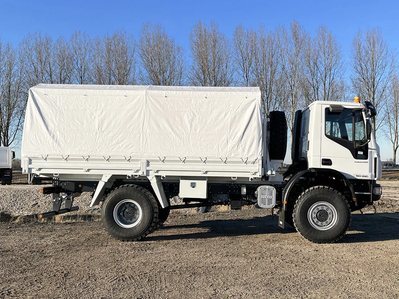 Iveco Eurocargo ML150E25WS 4x4 Tarpaulin/Canvas Body Truck 6
