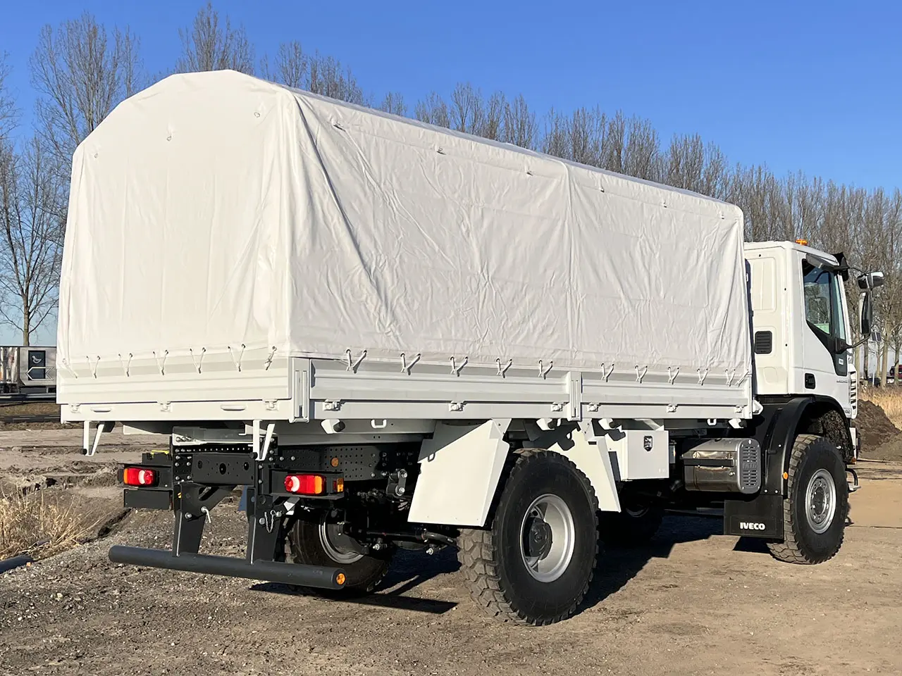 Iveco Eurocargo ML150E25WS 4x4 Tarpaulin/Canvas Body Truck 6