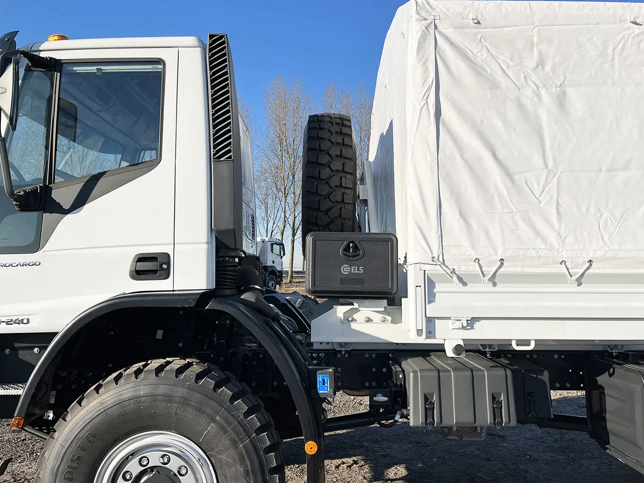 Iveco Eurocargo ML150E25WS 4x4 Tarpaulin/Canvas Body Truck 11