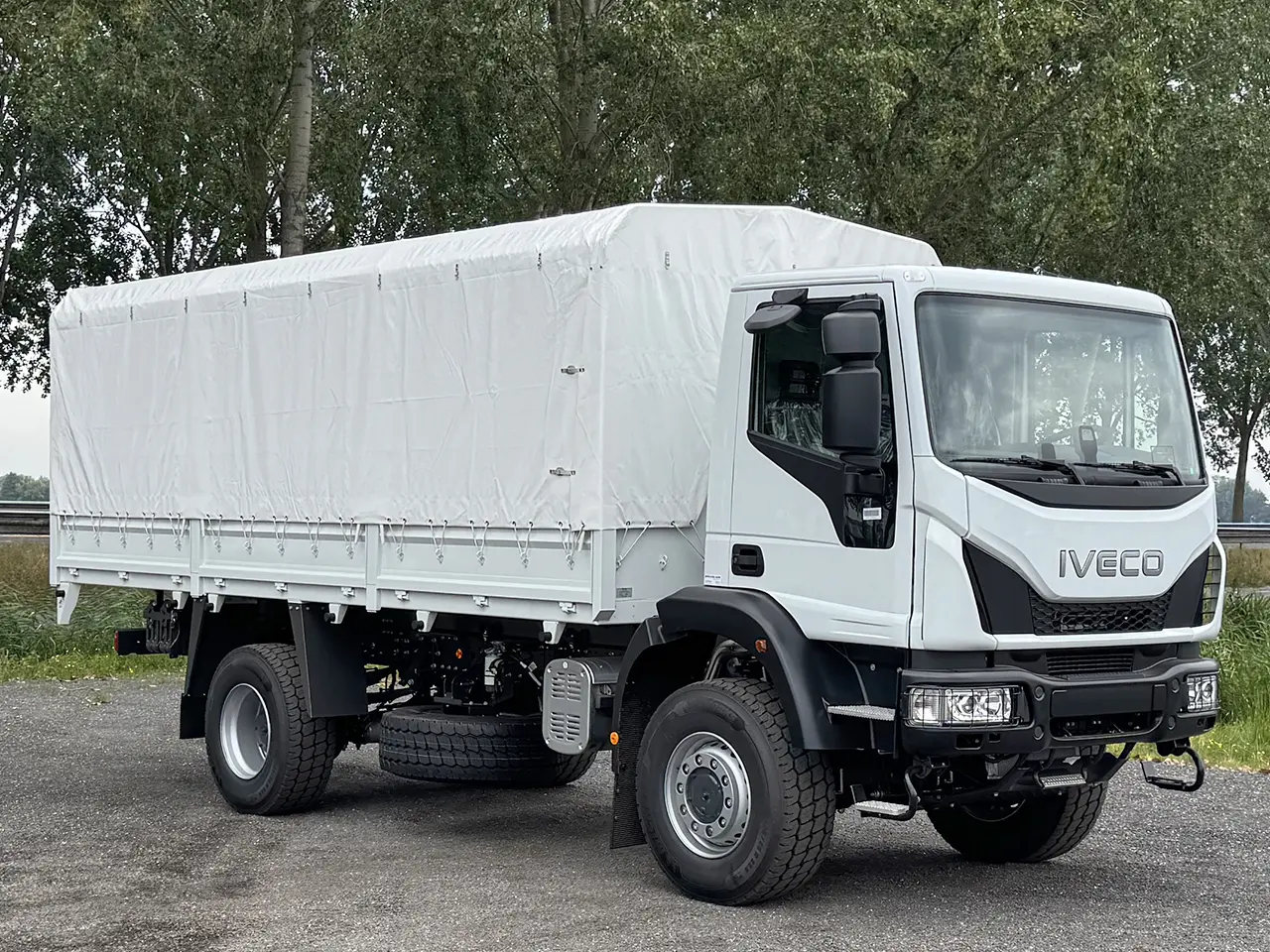Iveco Eurocargo ML150E25WS Tarpaulin/Canvas Body Truck 4x4 8