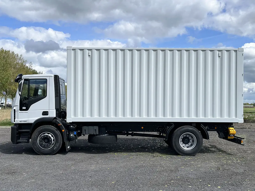 Iveco Eurocargo ML180E28 4x2 Closed Box Truck 2