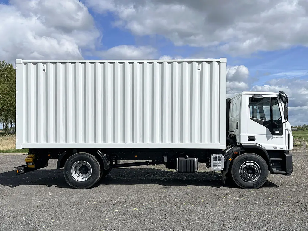 Iveco Eurocargo ML180E28 Closed Box Truck 4x2 5