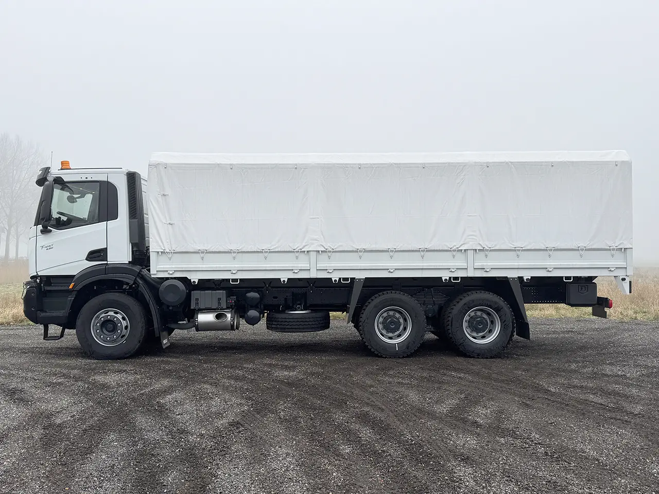 Iveco T-Way AD380T43H AT 6x4 Tarpaulin/Canvas Body Truck 6
