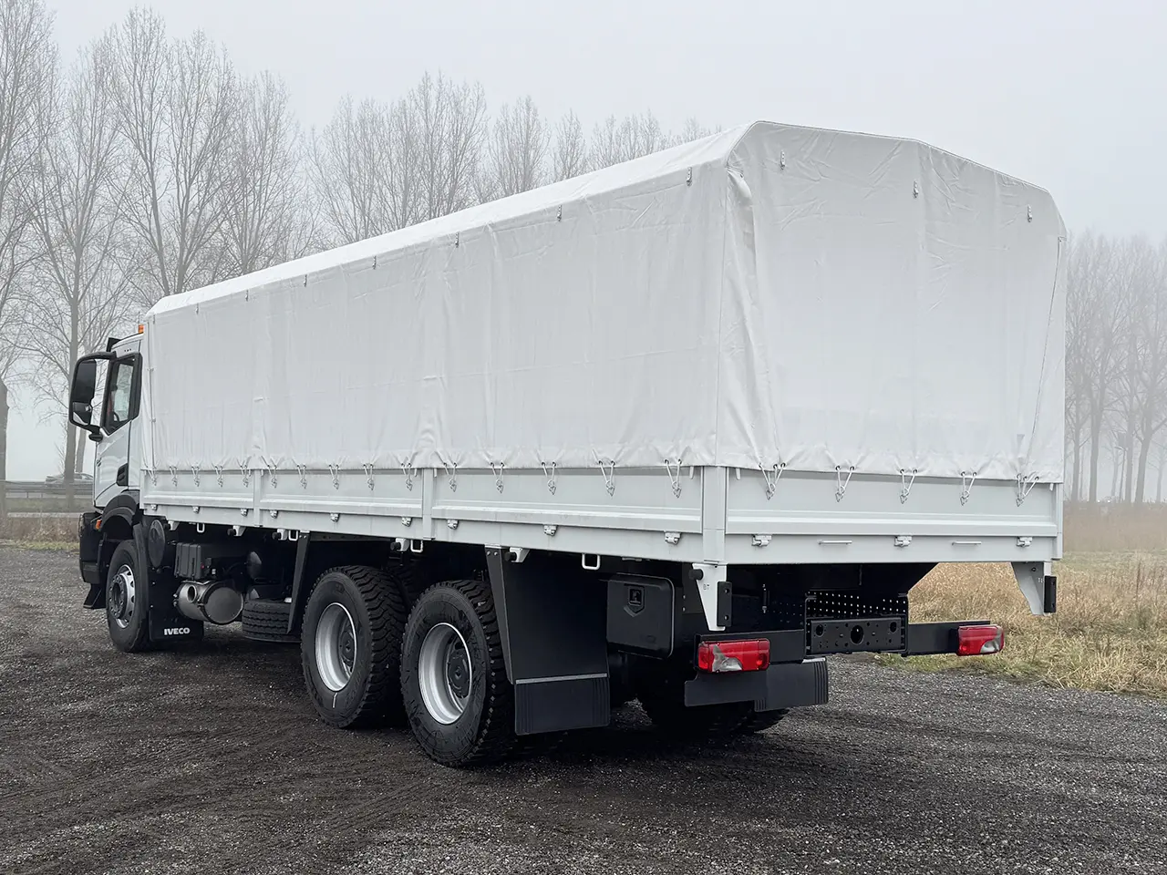 Iveco T-Way AD380T43H AT 6x4 Tarpaulin/Canvas Body Truck 7