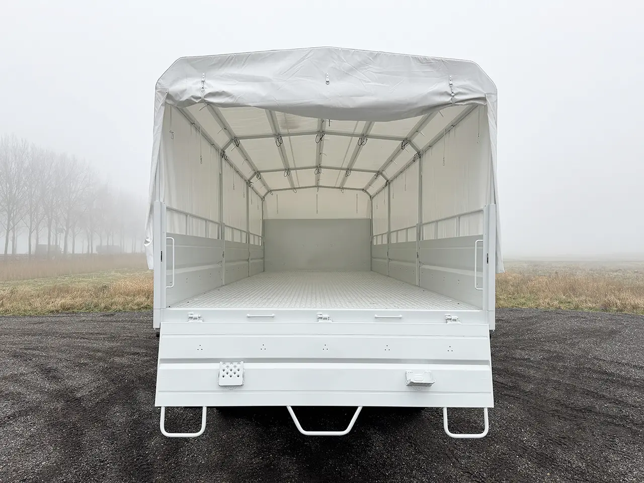 Iveco T-Way AD380T43H AT 6x4 Tarpaulin/Canvas Body Truck 8