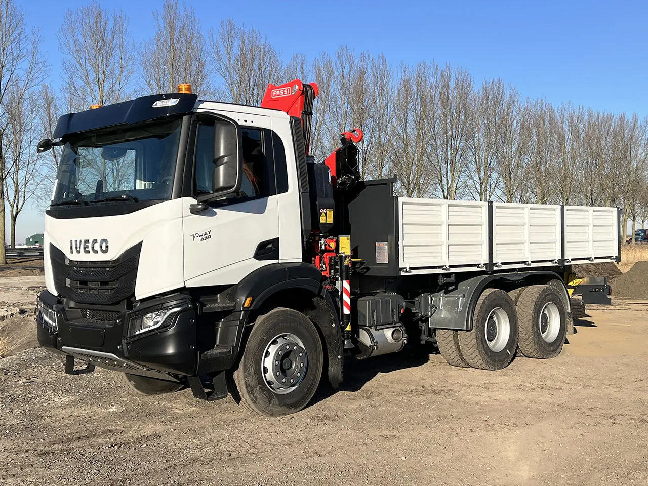 Iveco T-Way AD380T43H AT Fassi F155A.2.22 6x4 Crane Truck 1