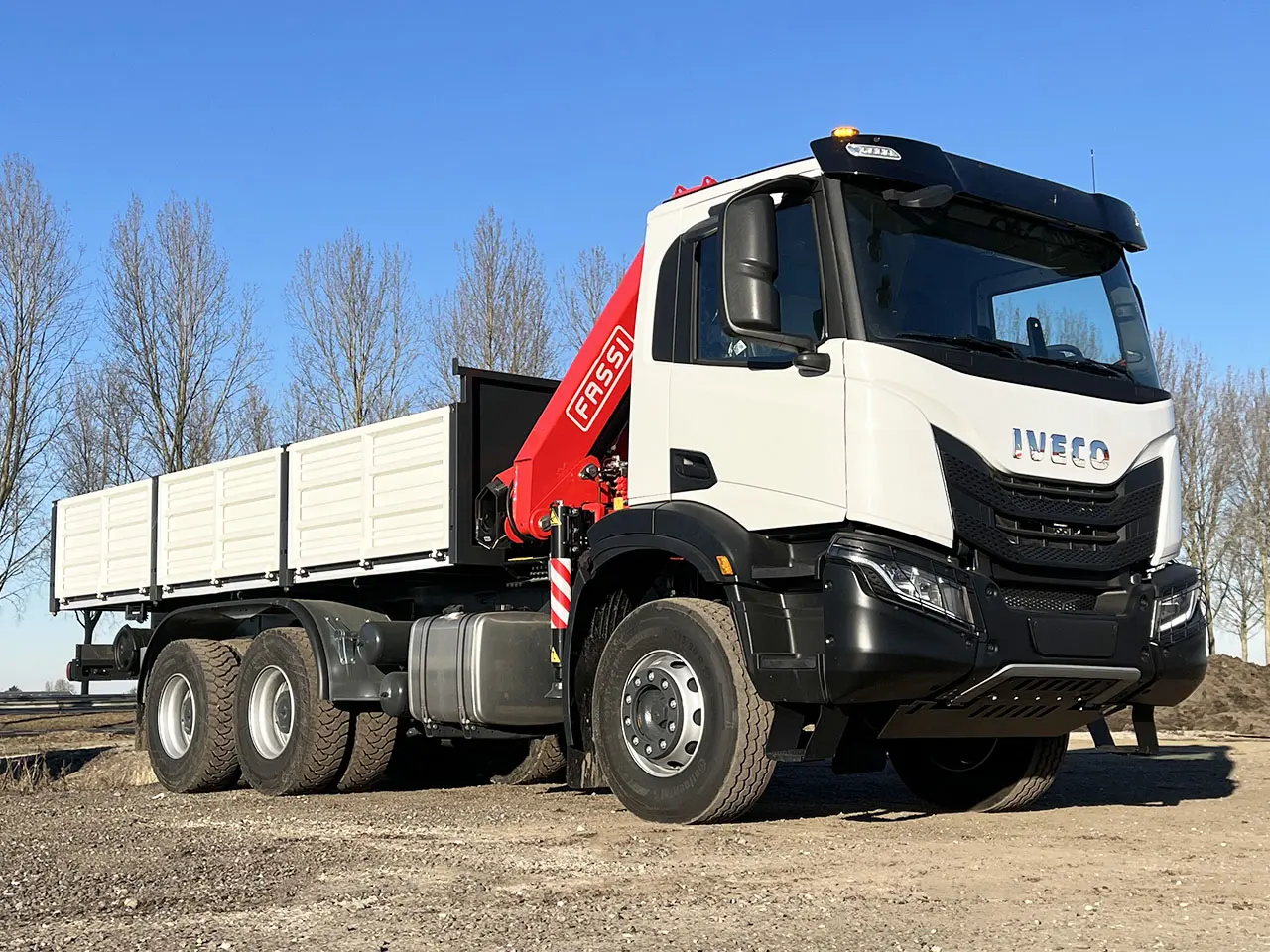 Iveco T-Way AD380T43H AT Fassi F155A.2.22 6x4 Crane Truck 4