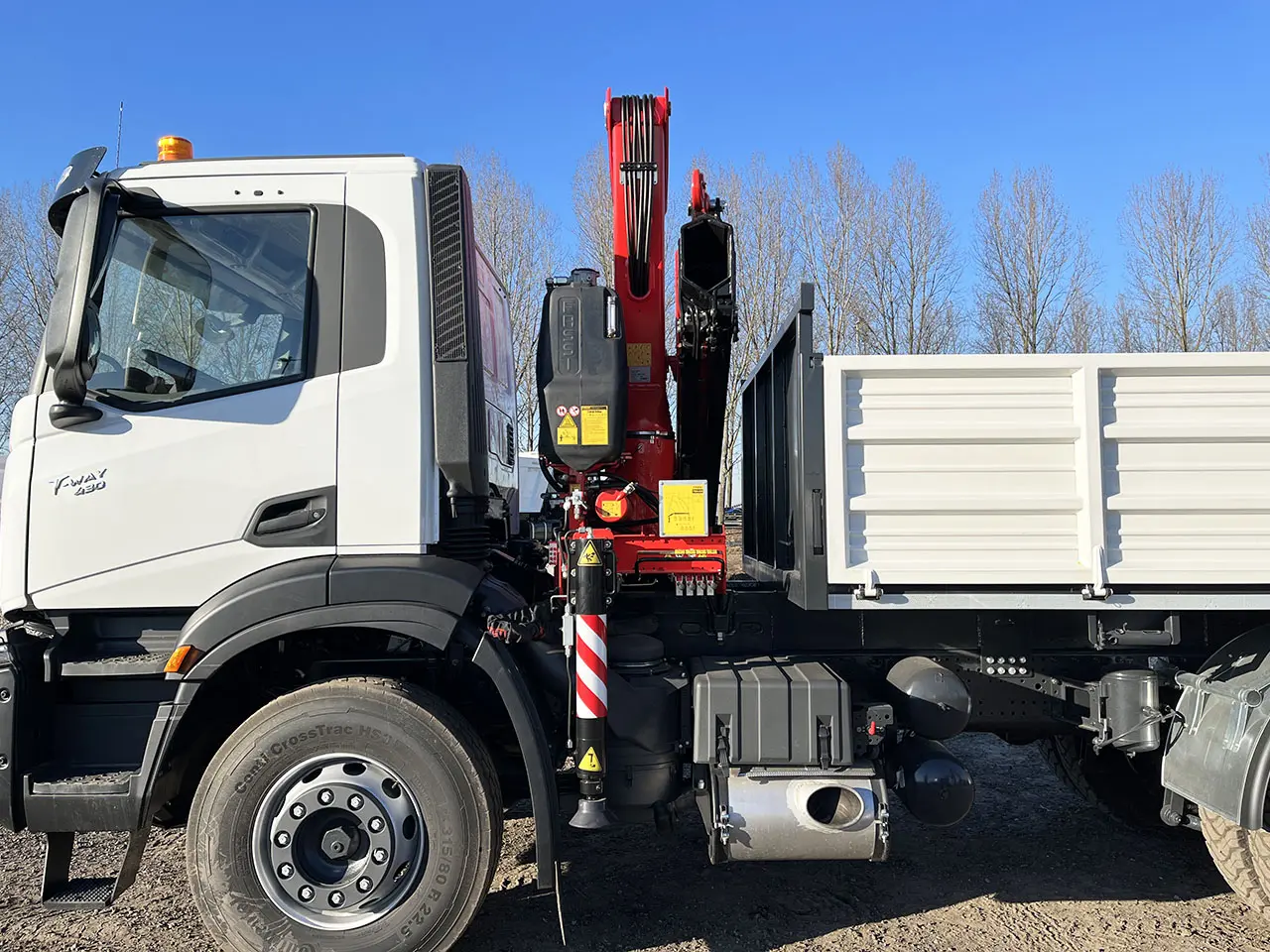 Iveco T-Way AD380T43H AT Fassi F155A.2.22 Crane Truck 6x4 11
