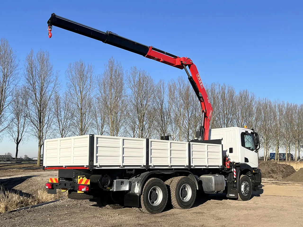 Iveco T-Way AD380T43H AT Fassi F155A.2.22 6x4 Crane Truck 16