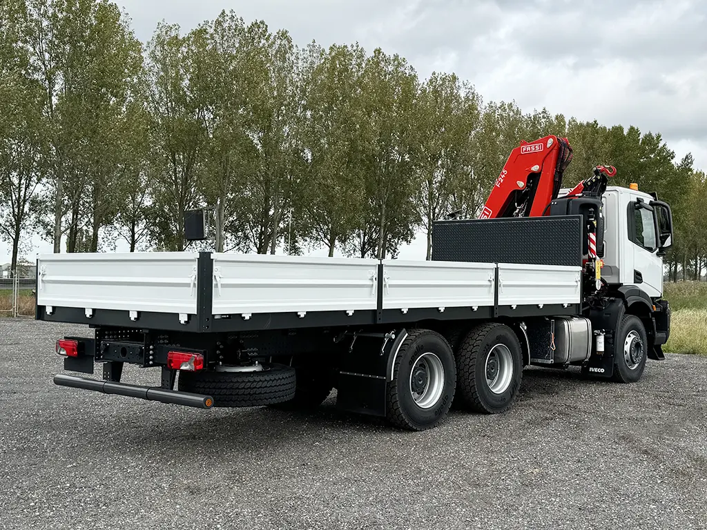 Iveco T-Way AD380T43H AT Fassi F245A.0.24 Crane Truck 6x4 6