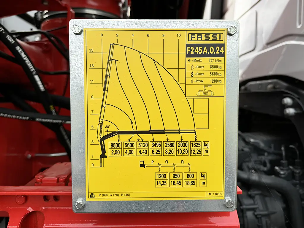 Iveco T-Way AD380T43H AT Fassi F245A.0.24 6x4 Crane Truck 14