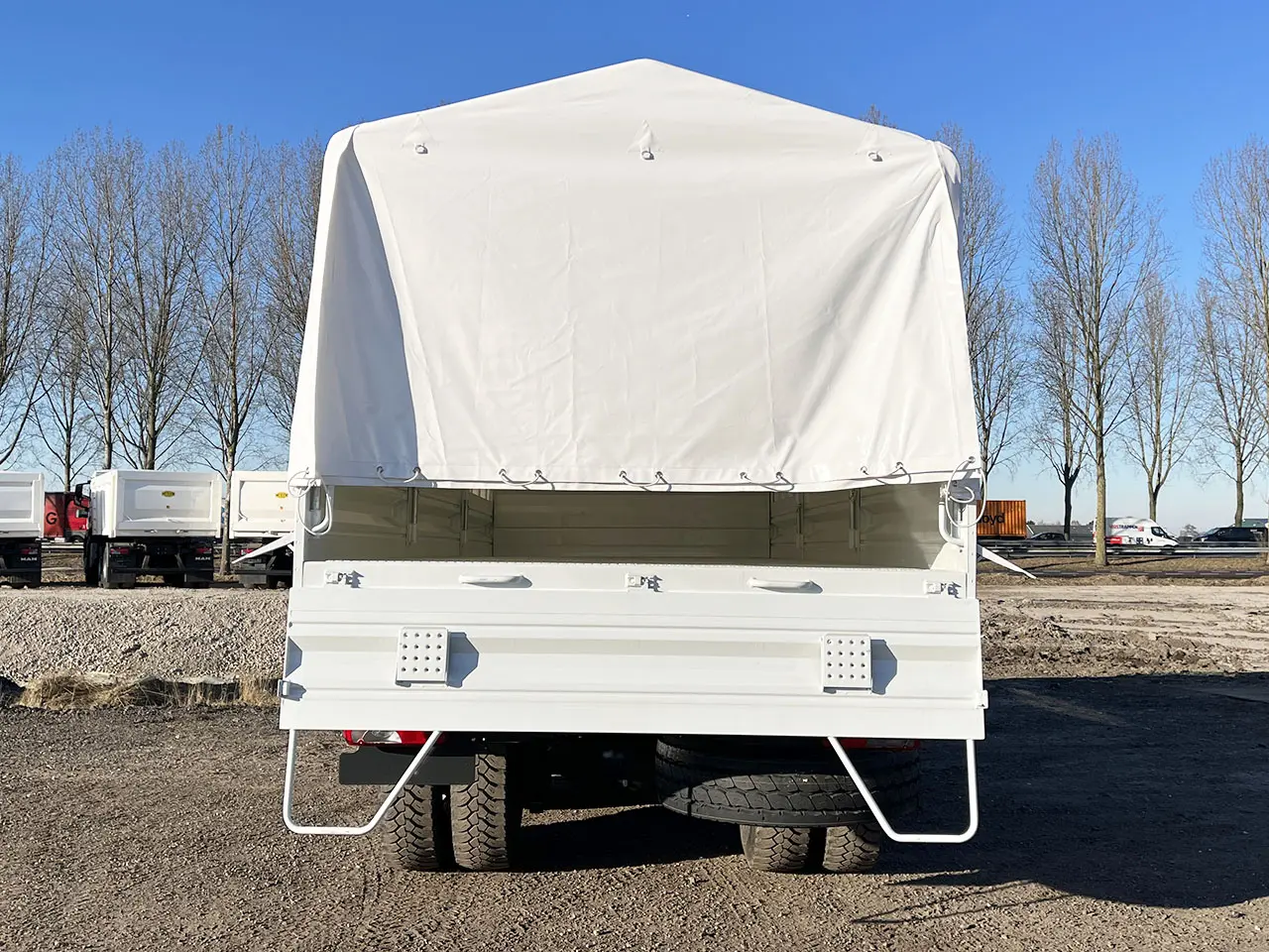 Iveco T-Way AD380T43WH AT 6x6 Tarpaulin/Canvas Body Truck 11