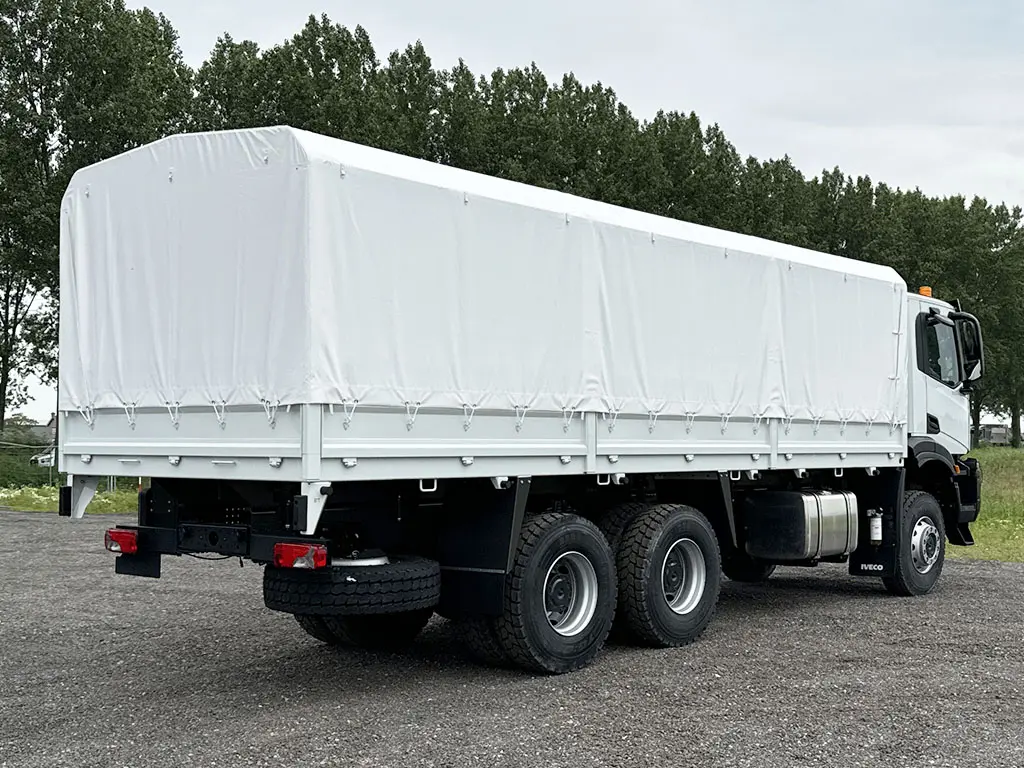 Iveco T-Way AD380T43WH AT 6x6 Tarpaulin/Canvas Body Truck 6