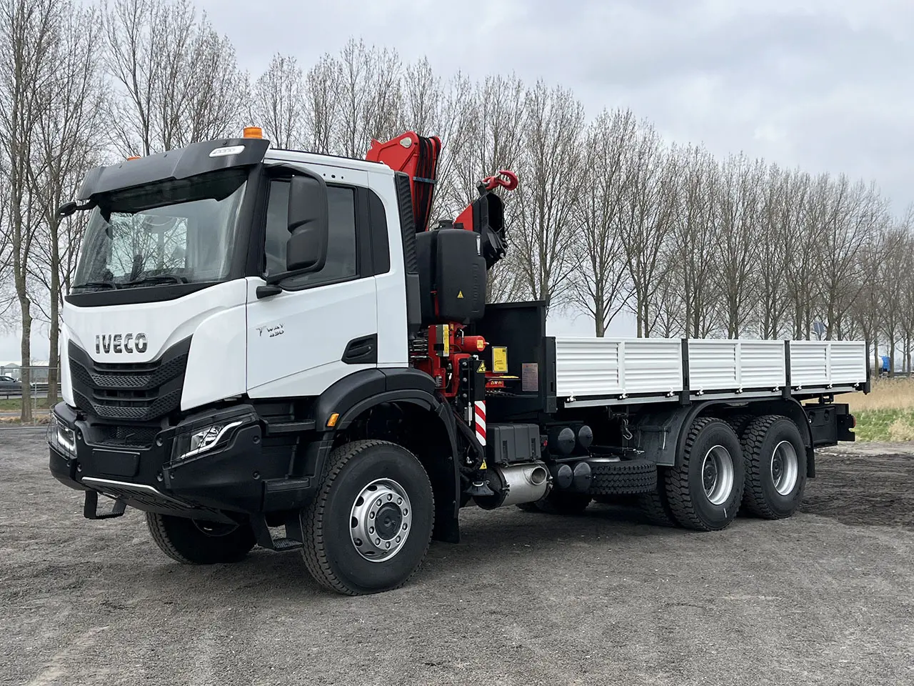 Iveco T-Way AD380T43WH AT Fassi F215A.0.22 6x6 Crane Truck