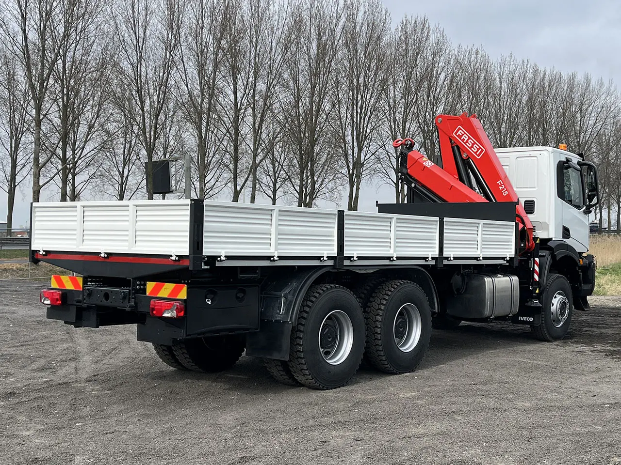 Iveco T-Way AD380T43WH AT Fassi F215A.0.22 Crane Truck 6x6 6