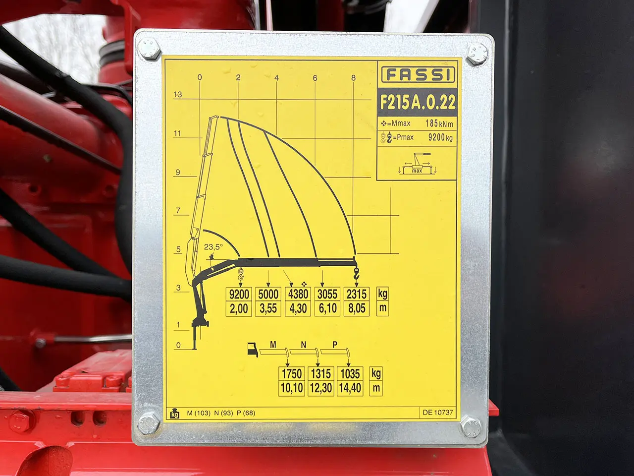 Iveco T-Way AD380T43WH AT Fassi F215A.0.22 6x6 Crane Truck 13
