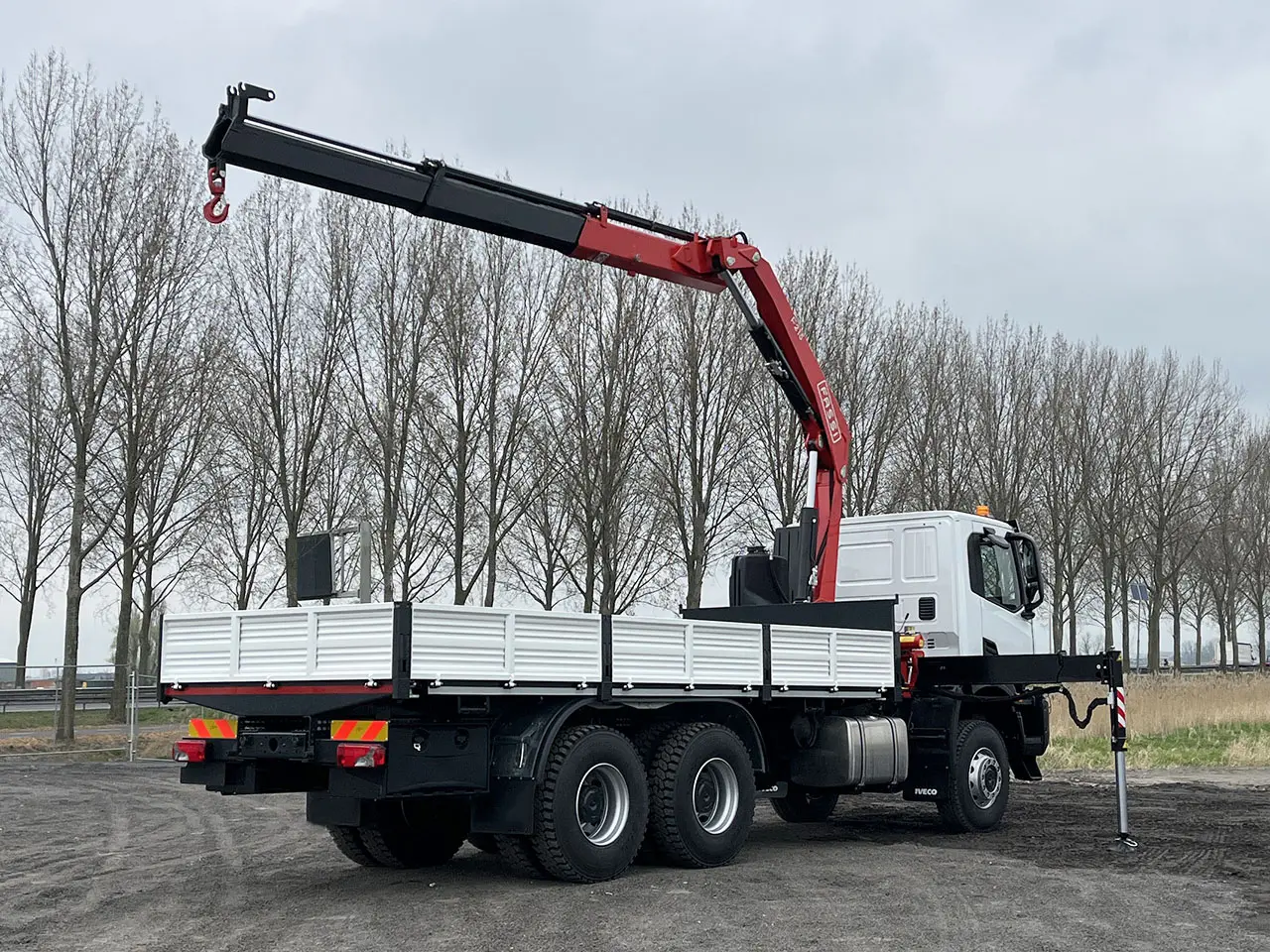 Iveco T-Way AD380T43WH AT Fassi F215A.0.22 6x6 Crane Truck 18
