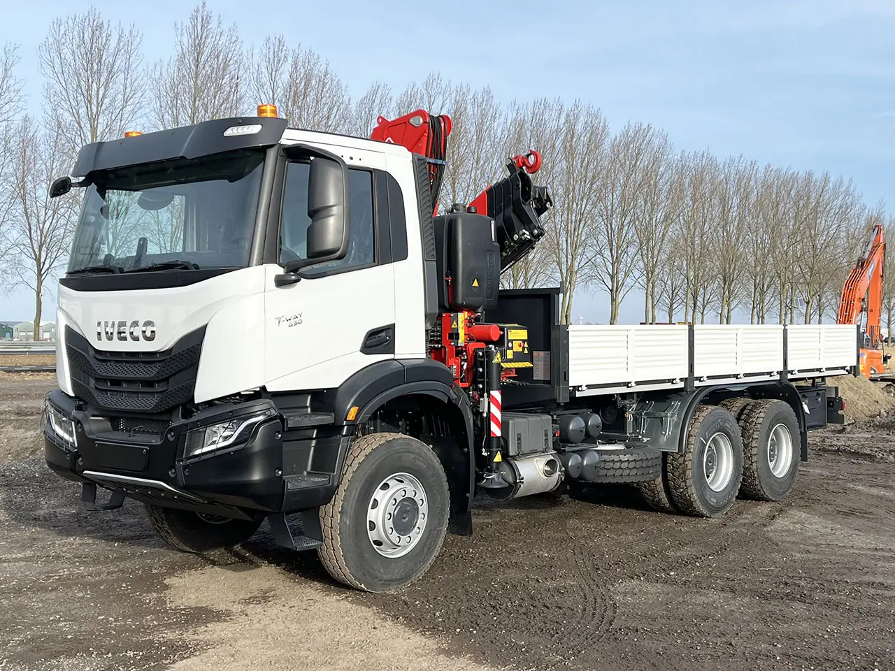 Iveco T-Way AD380T43WH AT Fassi F215A.0.24 Crane Truck 6x6