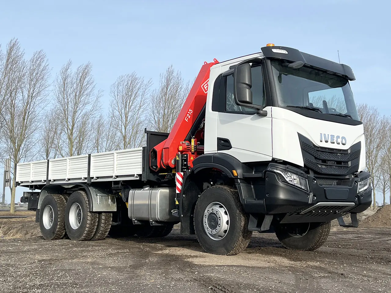 Iveco T-Way AD380T43WH AT Fassi F215A.0.24 Crane Truck 6x6 4