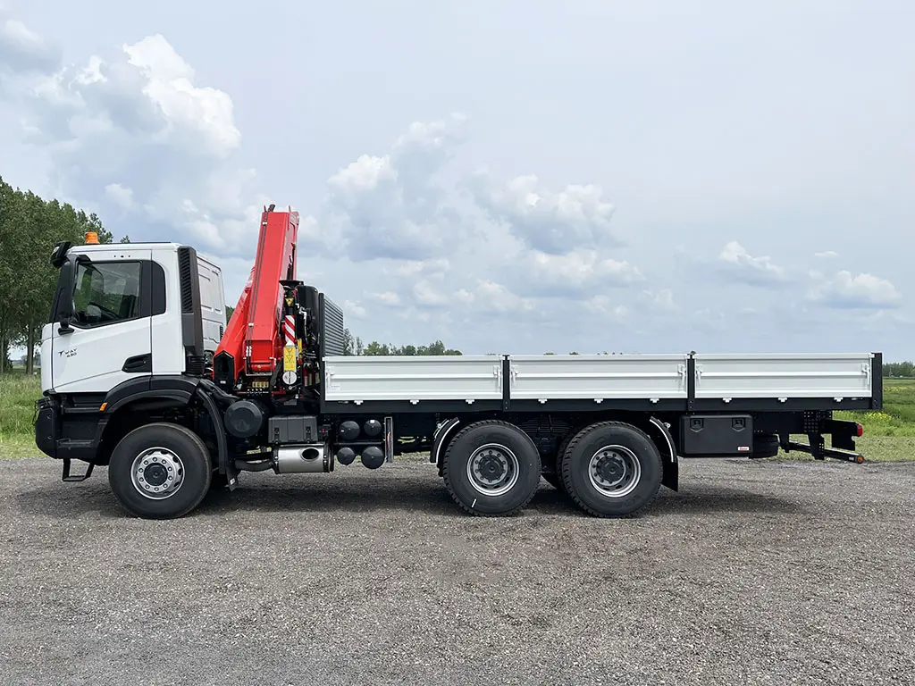Iveco T-Way AD380T43WH AT Fassi F245A.0.24 Crane Truck 6x6 2