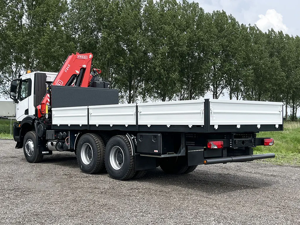 Iveco T-Way AD380T43WH AT Fassi F245A.0.24 Crane Truck 6x6 3