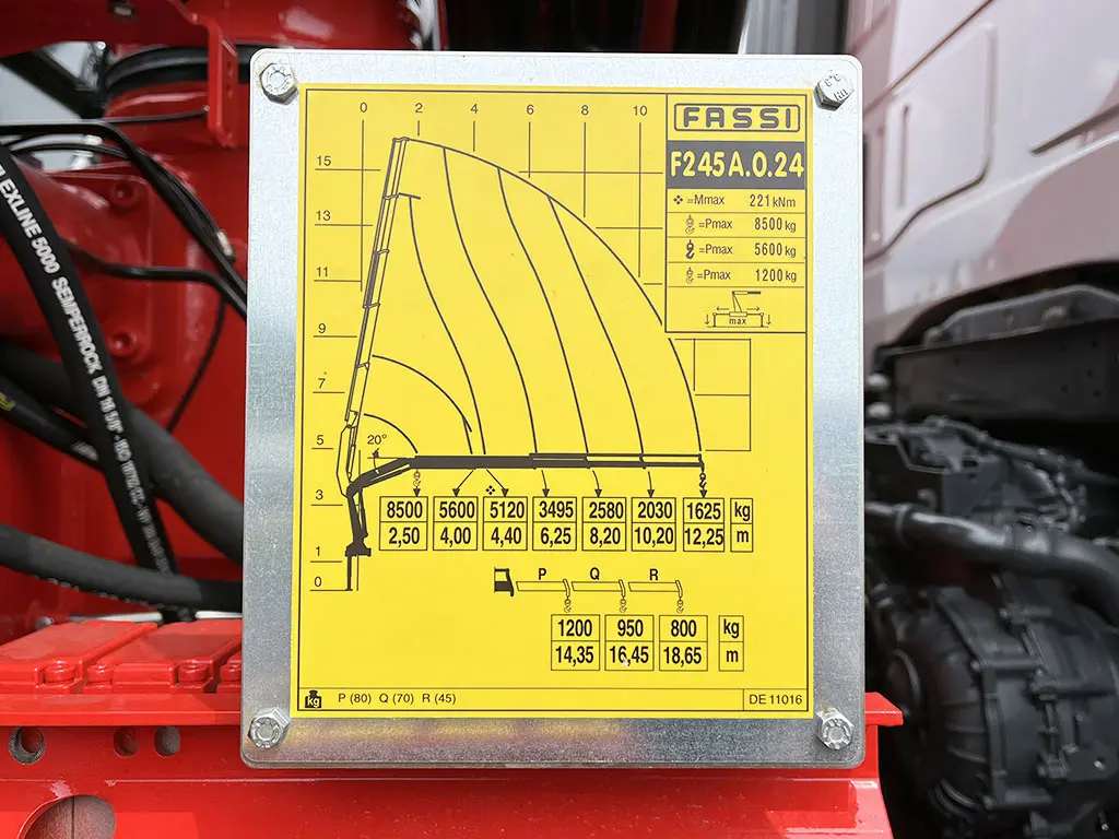 Iveco T-Way AD380T43WH AT Fassi F245A.0.24 6x6 Crane Truck 14