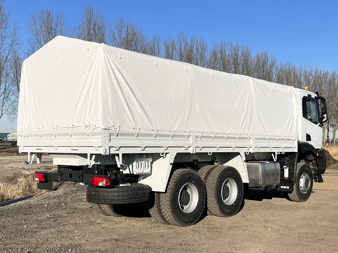 Iveco T-Way AD380T47WH 6x6 Tarpaulin/Canvas Body Truck 6