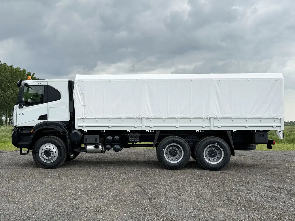 Iveco T-Way AT380T47WH AT Tarpaulin/Canvas Body Truck 6x6