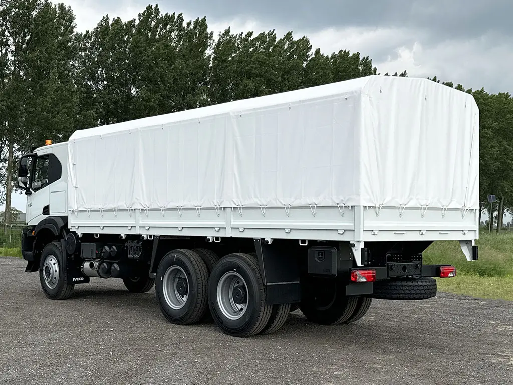 Iveco T-Way AT380T47WH AT Tarpaulin/Canvas Body Truck 6x6 3