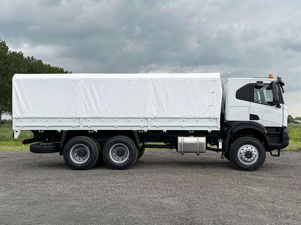 Iveco T-Way AT380T47WH AT 6x6 Tarpaulin/Canvas Body Truck 5