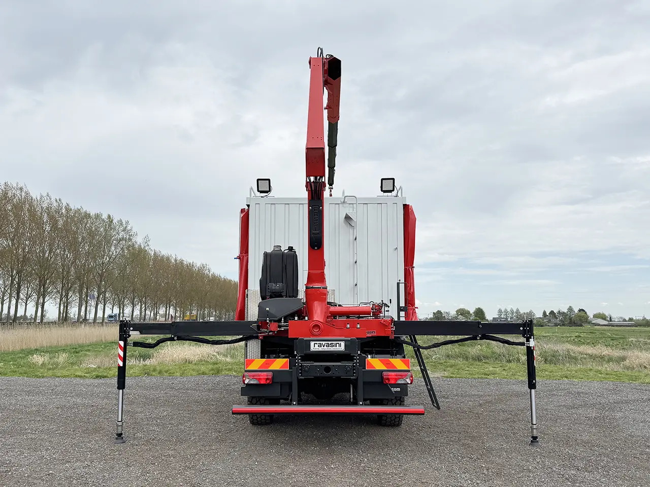 Iveco T-Way AT380T47WH AT Fassi F155.0.23 Camion atelier mobile 6x6 17