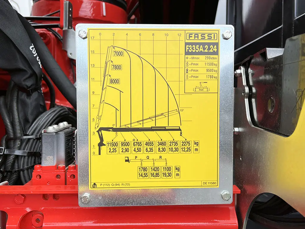 Iveco T-Way AT380T47WH AT Fassi F335A.2.24 6x6 Crane Truck 16