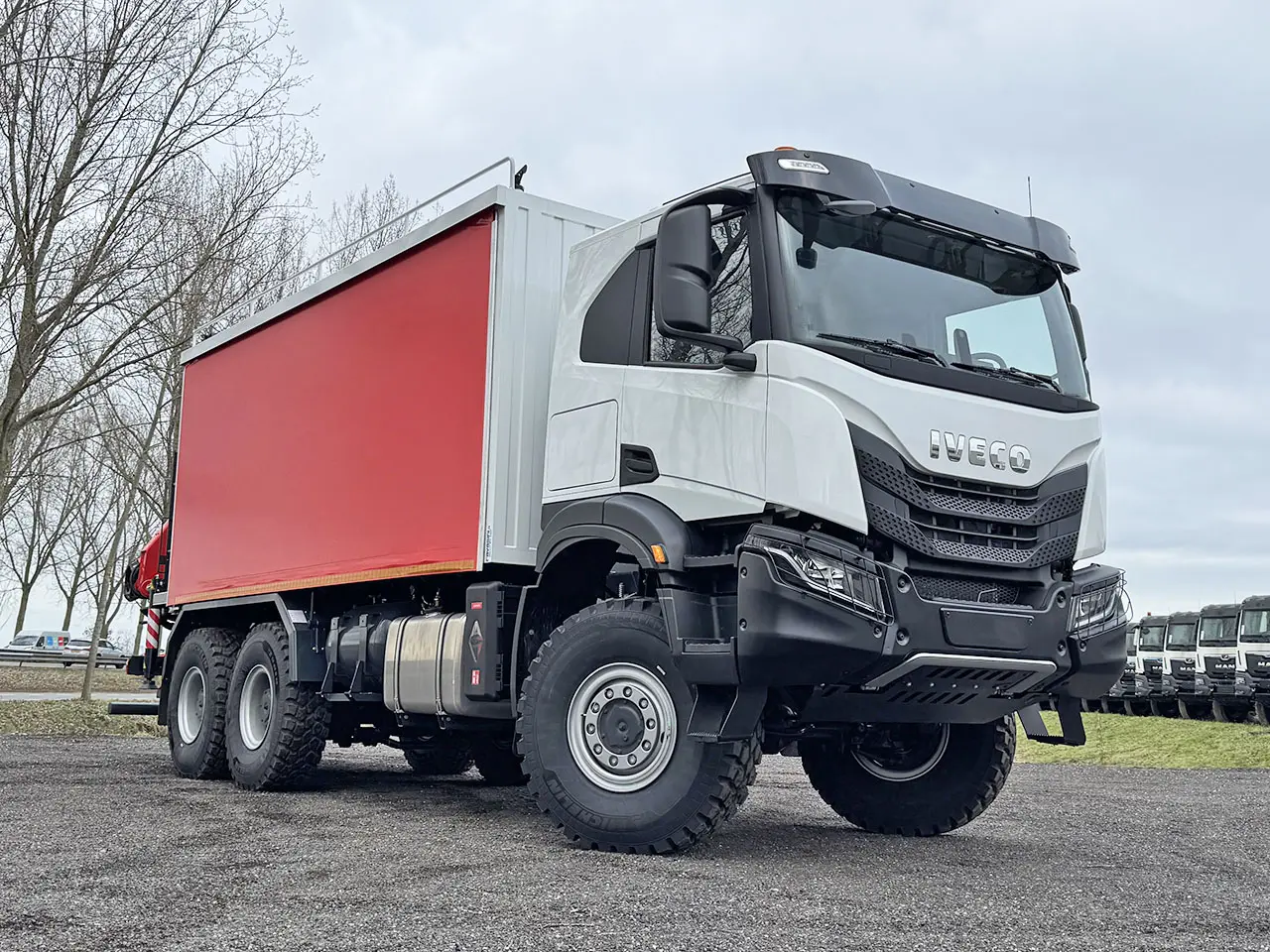 Iveco T-Way AT380T47WH Fassi F155A.0.22 Workshop Truck 6x6 4