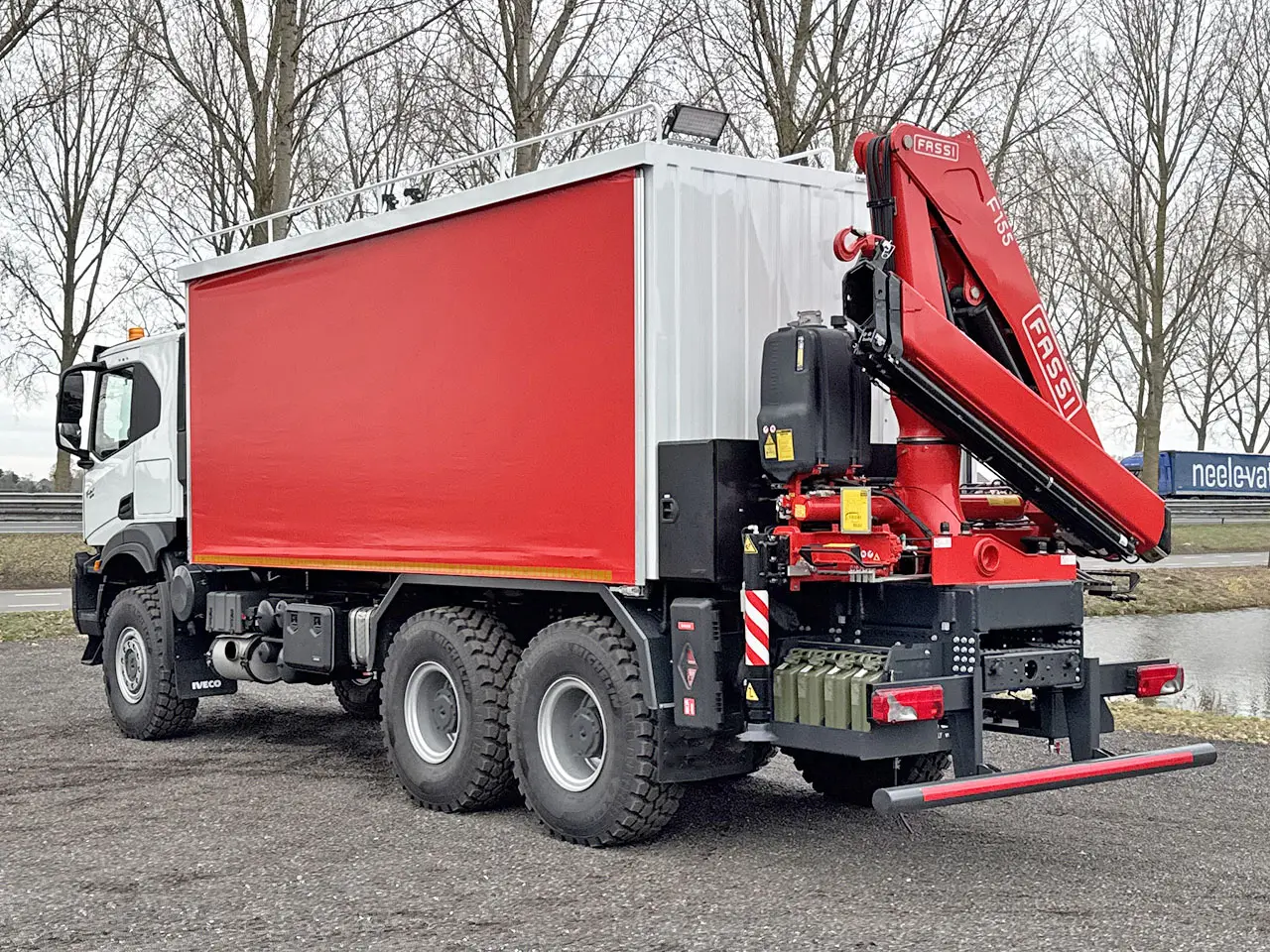Iveco T-Way AT380T47WH Fassi F155A.0.22 Workshop Truck 6x6 7