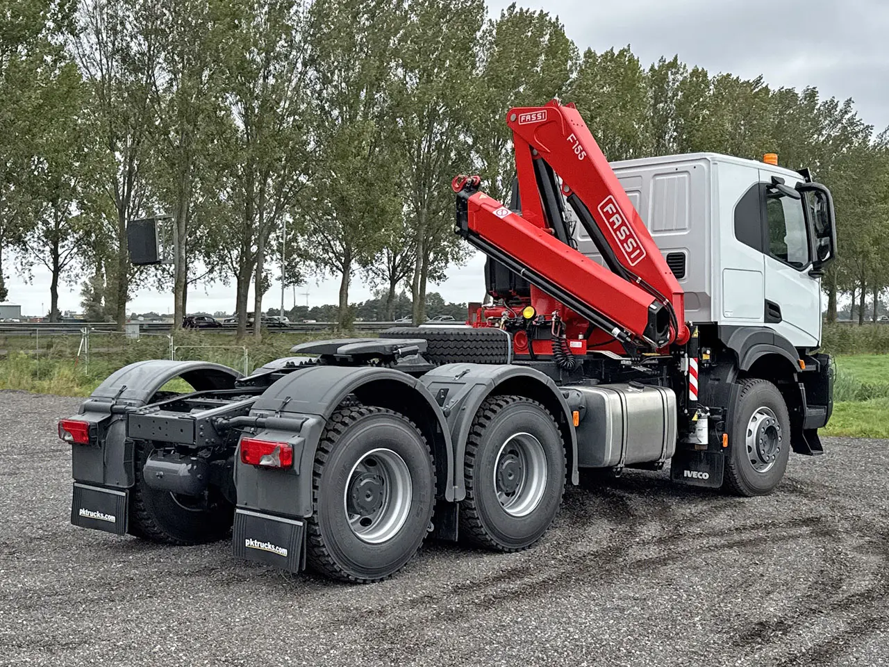 Iveco T-Way AT720T43TH AT ADR 6x4 Tractor Head with Crane