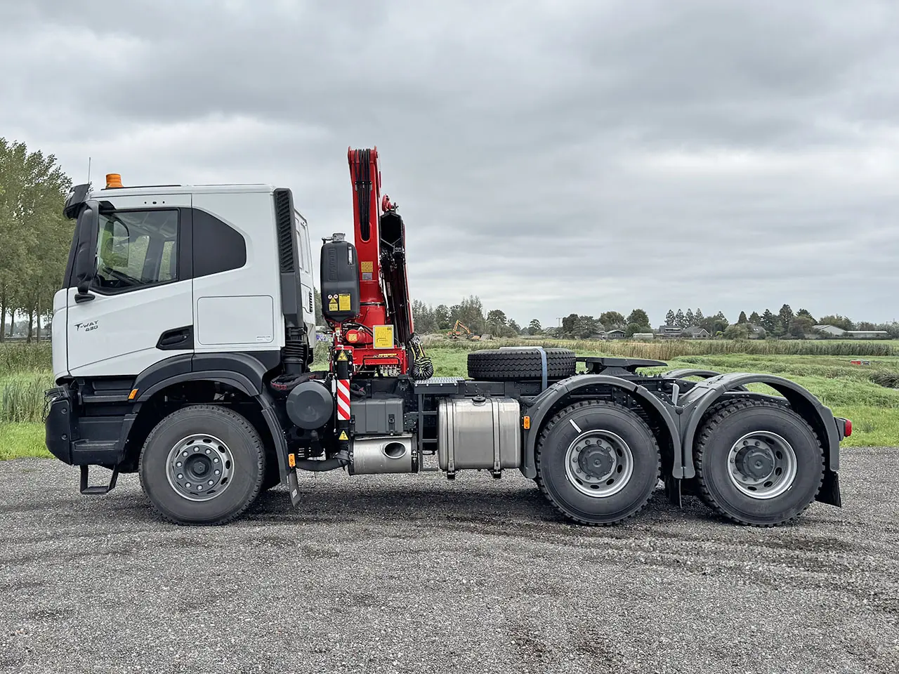 Iveco T-Way AT720T43TH AT ADR Tracteur routier avec grue 6x4 7