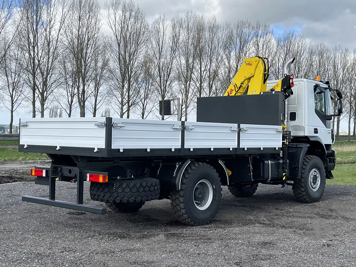 Iveco Trakker AD190T38WH AT Hyva HB170 Crane Truck 4x4 6