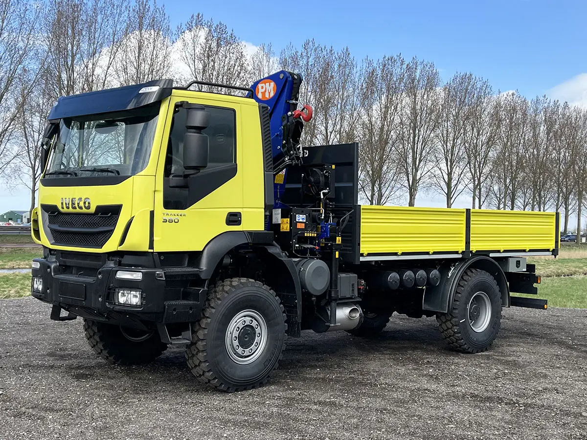 Iveco Trakker AD190T38WH PM15522 Crane Truck 4x4