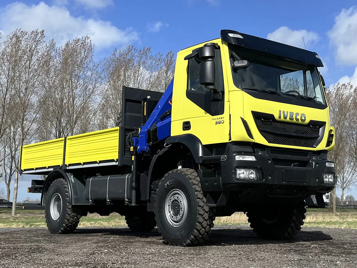 Iveco Trakker AD190T38WH PM15522 Crane Truck 4x4 4