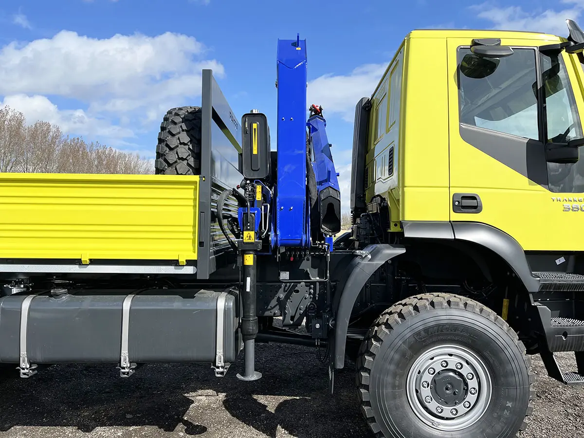 Iveco Trakker AD190T38WH PM15522 Crane Truck 4x4 11
